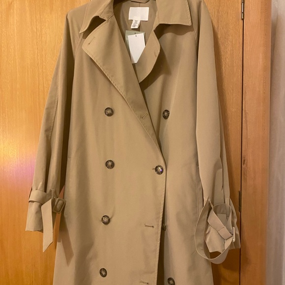 New H&M Trench Coat - Picture 2 of 7